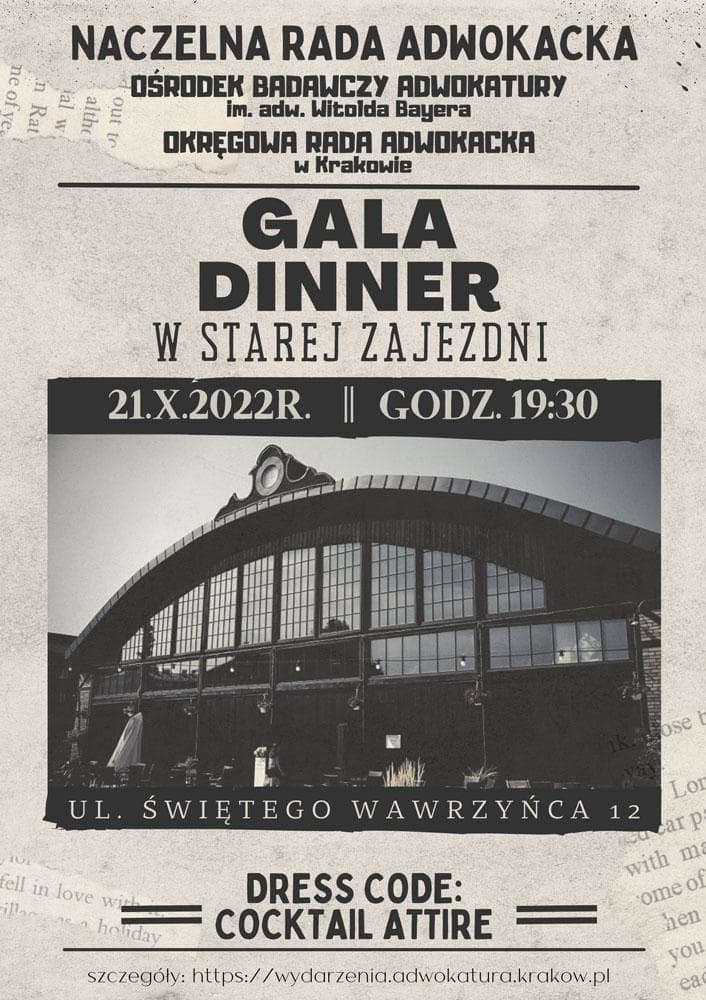 Grafika kolacja plakat